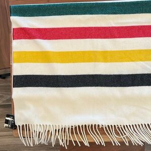 Pendleton Glacier Stripe Wool Blanket